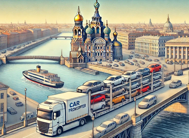 Доставка автомобилей в Санкт-Петербург из Кореи